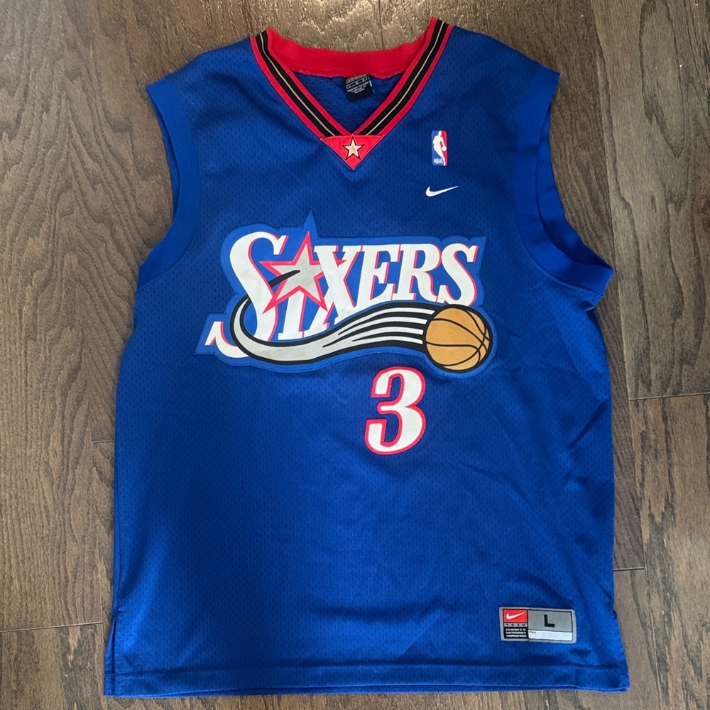 Allen Iverson 76ers jersey